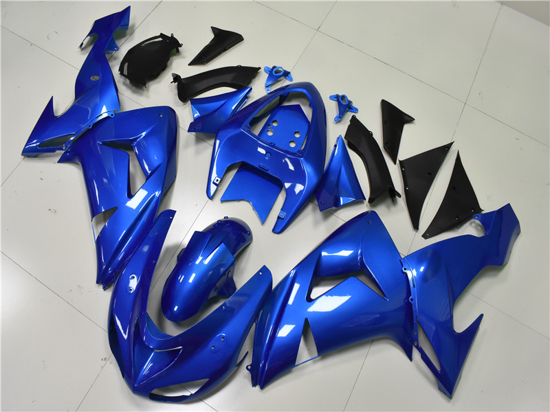 MSA Fit for Kawasaki Ninja 2006-2007 ZX10R Plastic Blue