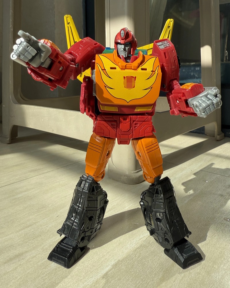 IN STOCK! ABS Casting Head Upgrade Kit For Kingdom Rodimus Prime