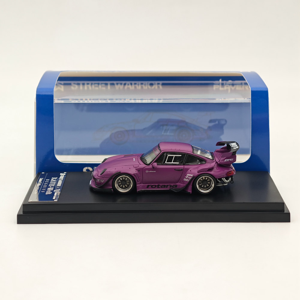 1:64 Street Weapon Model Car Porsche RWB 993 Rotana Alloy