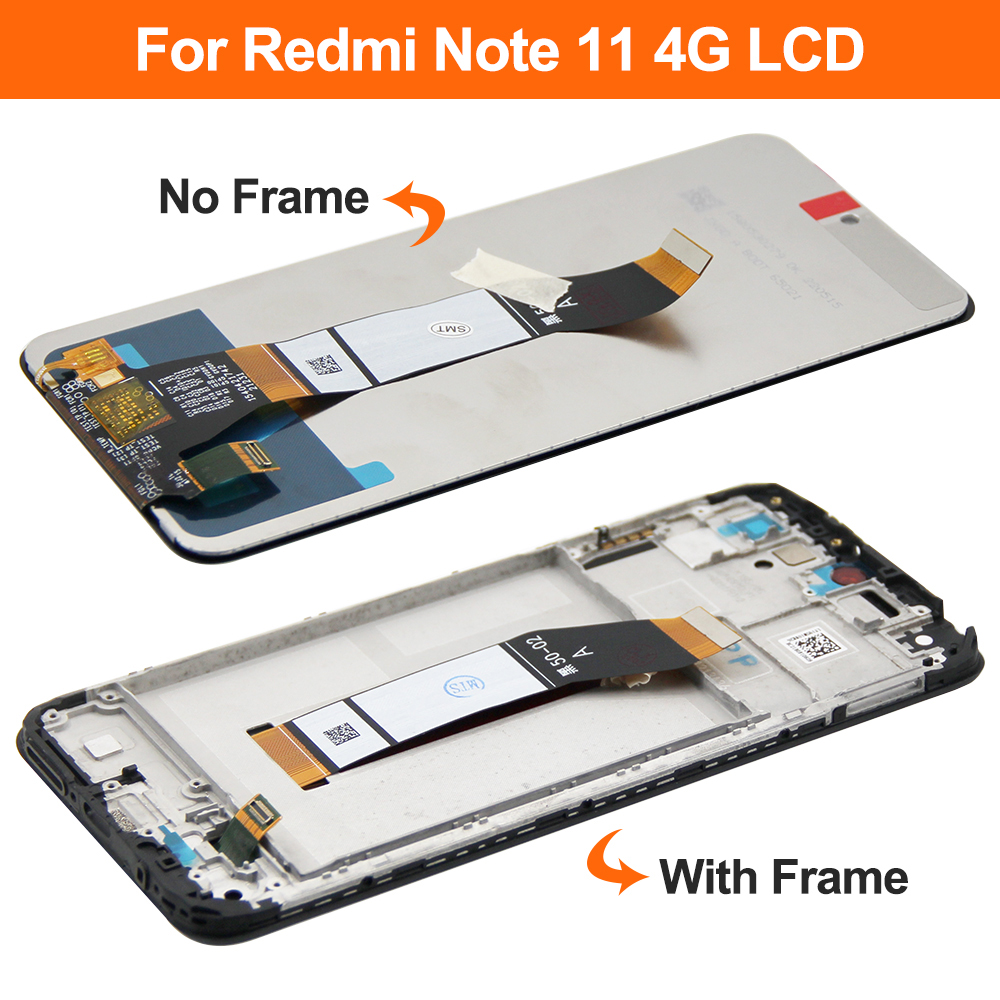 For Xiaomi Redmi Note 11 4G LCD Display Touch Screen Digitizer
