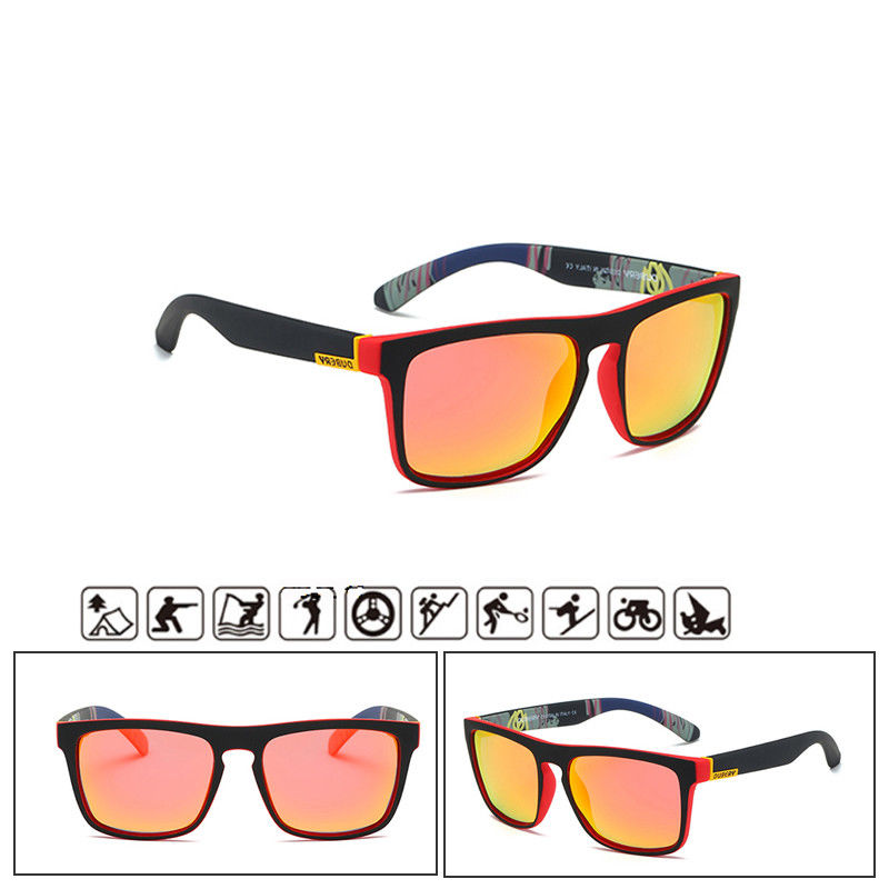 Polarized Sports Sunglasses For Men - UV400 Protection, Lightweight Frames For Driving, Fishing, Running