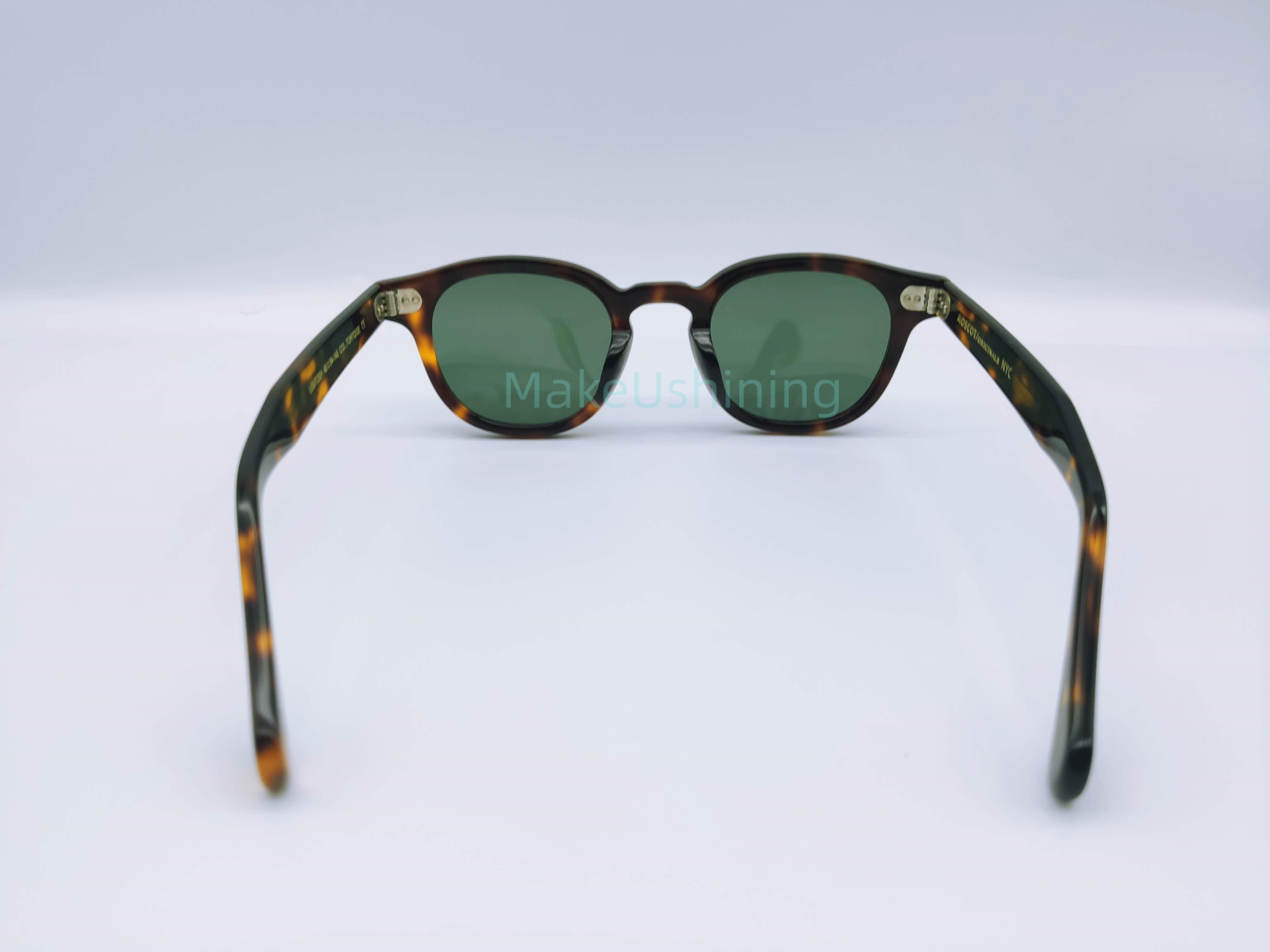 MOSCOT LEMTOSH TORTOISE Frame Green Lenses SunGlasses 46-24