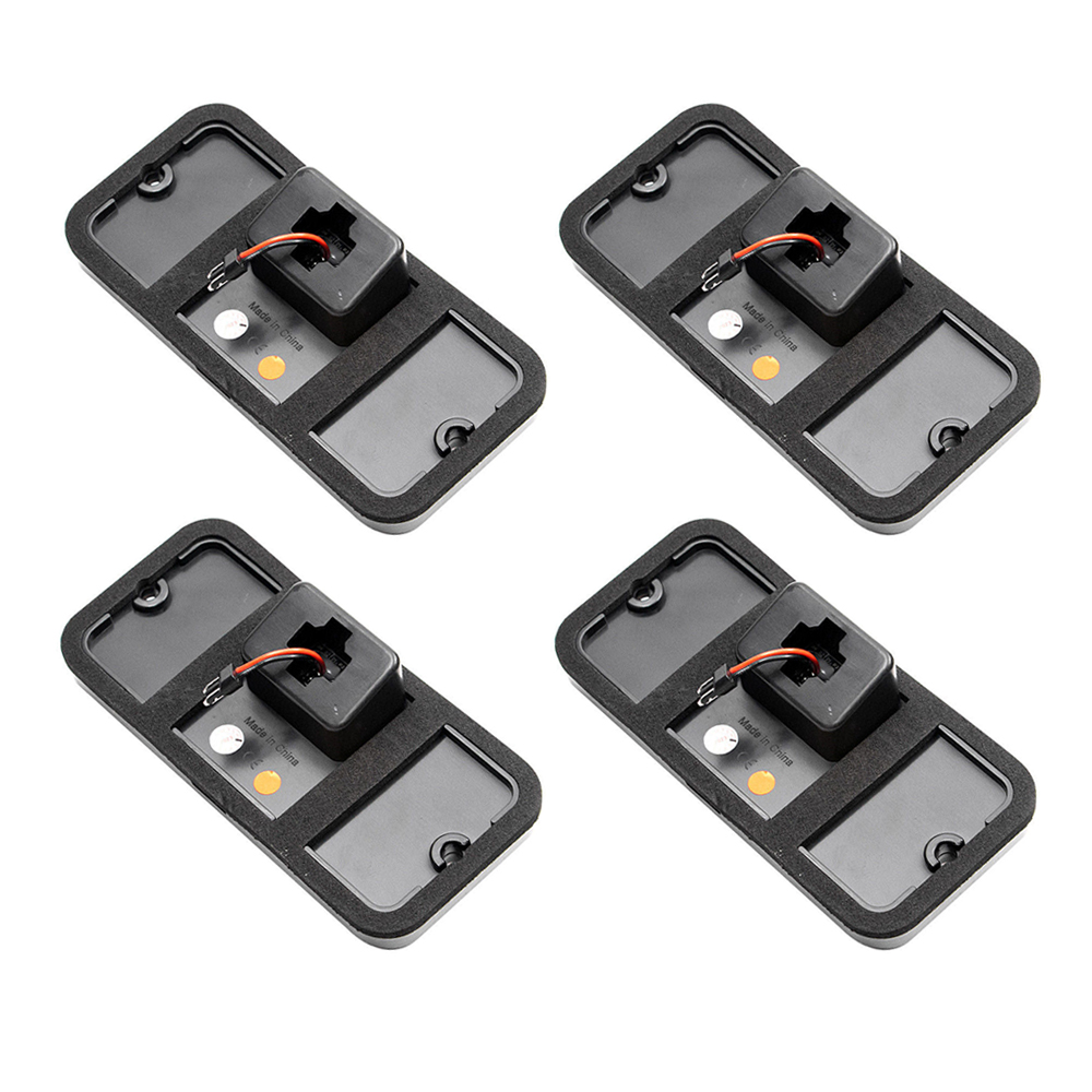 4pc LED Side Marker Lights For Chevy/GMC Trucks 1968-1972 (C10, K10, C15, Suburban) – Amber/Red