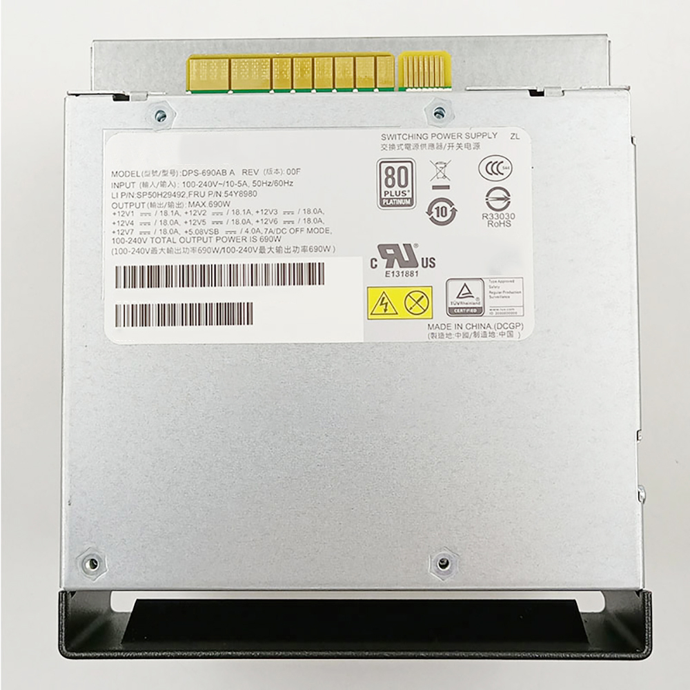 690W DPS-690AB A 54Y8980 Power Supply for Lenovo
