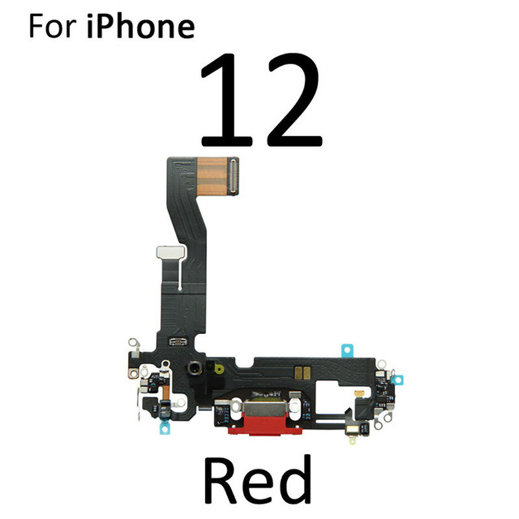 For iPhone 12 Pro Max Charging Port Cable Microphone Proximity