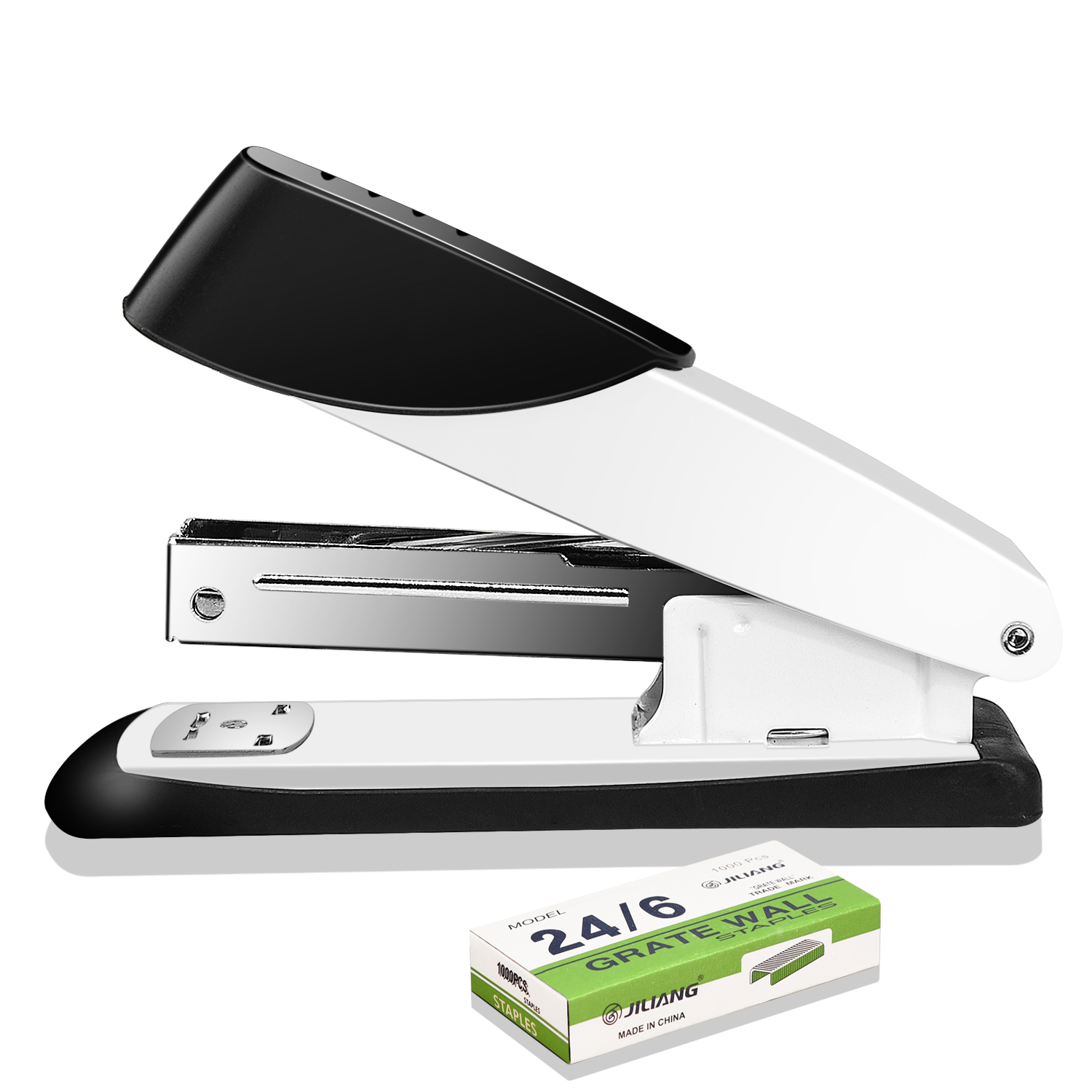 Heavy Duty Desk Paper Stapler 1000 Staples Commercial Manual Office