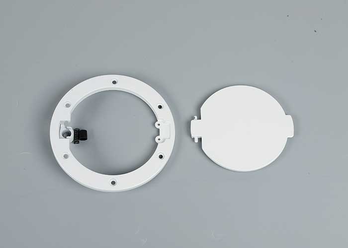 Black/Transparent Fuel Filler Tank Cap Door Gas Cover For Jeep Wrangler JK 07-17