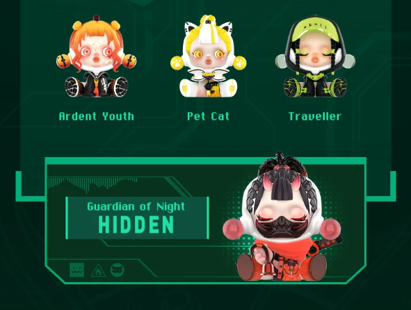 POP MART Skullpanda City of Night Series Blind Box Confirmed