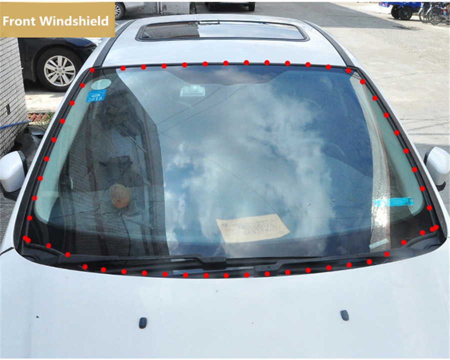 15*4mm Car Window Sealant Rubber Sunroof Triangular Window Sealed Strip