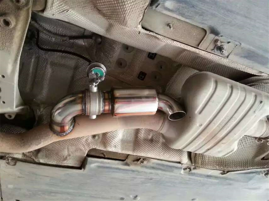 2.5" Car Muffler Exhaust Pipe Tip Resonator Polished 2.5" Car Muffler Exhaust Pipe Tip Resonator Polished