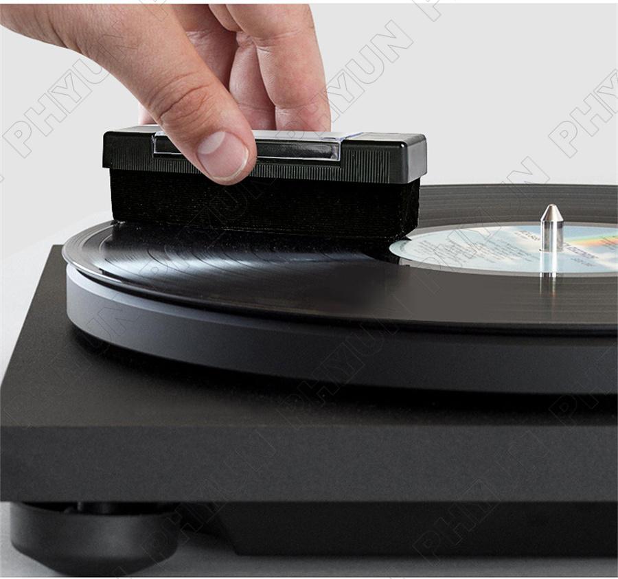 3-in-1 Vinyl Record Cleaning Kit - Velvet Brush, Stylus Cleaner, Anti-Static Tool For LP Records (Dazone Brand)