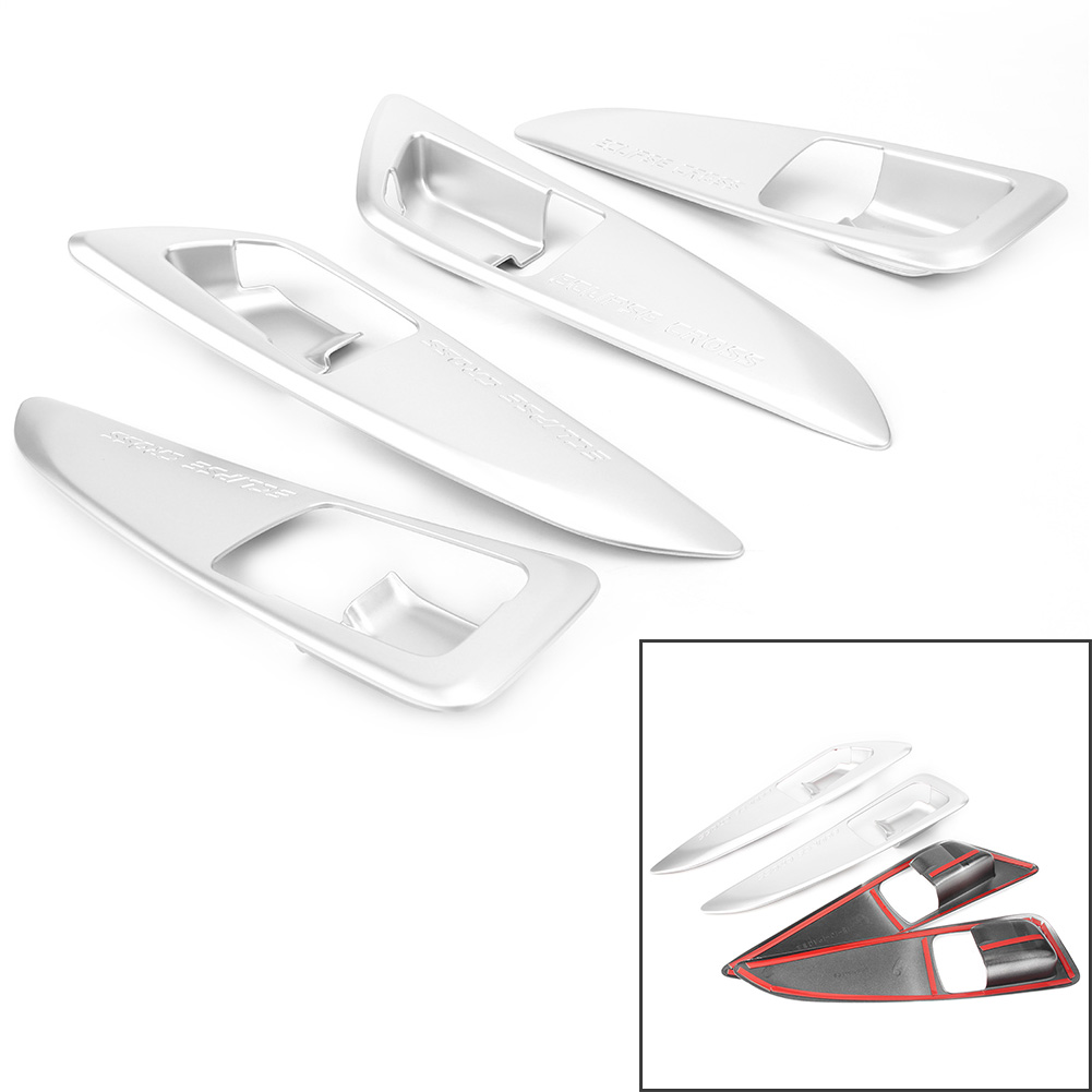 Car ABS Inner Door Handle Bowl cover trim for Mitsubishi Eclipse Cross 2018