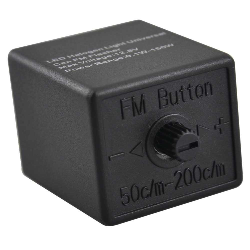 3-Pin LED Adjustable Flasher Relay w/ Wire Unit Car Motorcycle Turn