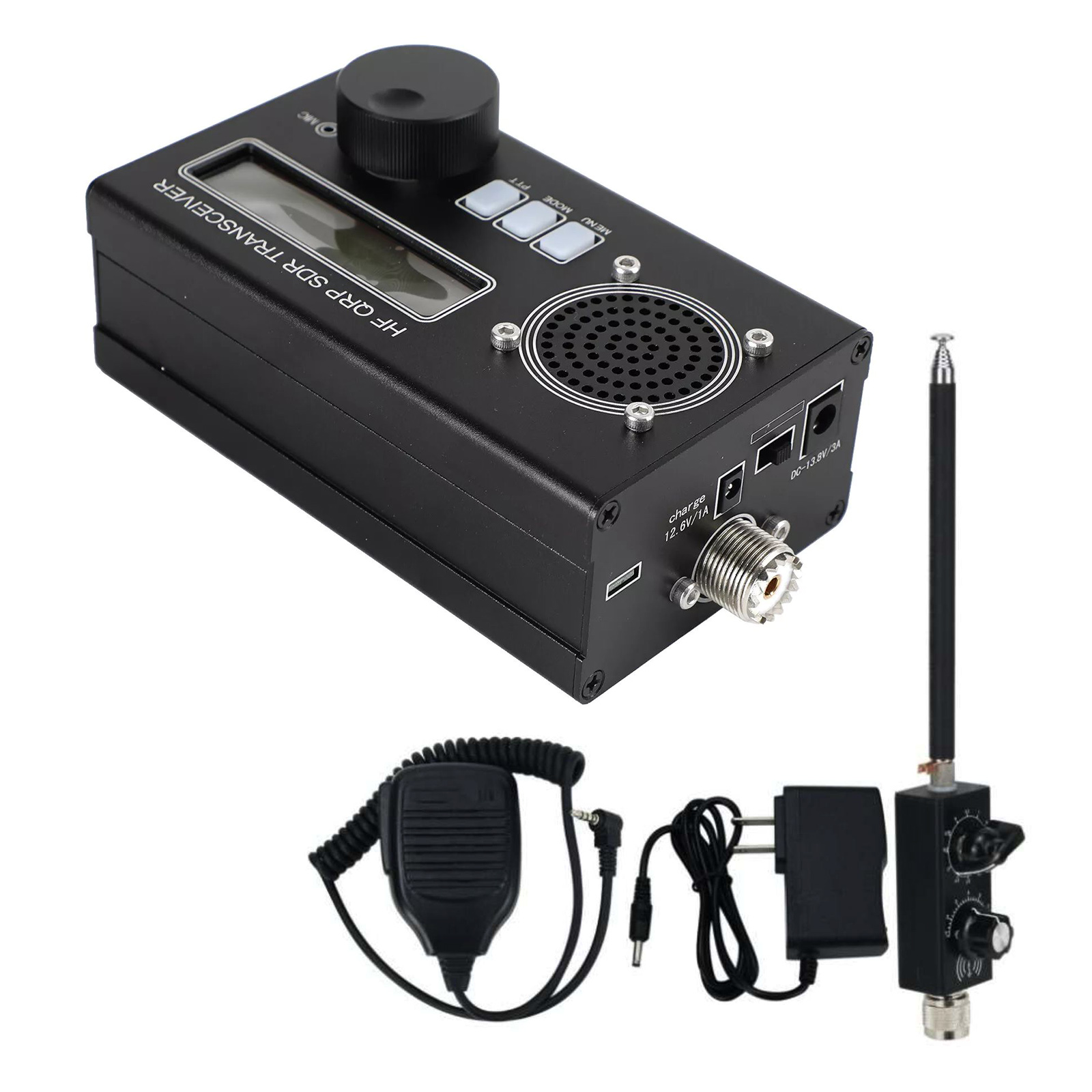 USDR/USDX HF QRP SDR Transceiver SSB/CW Transceiver 8-Band 10W Ham