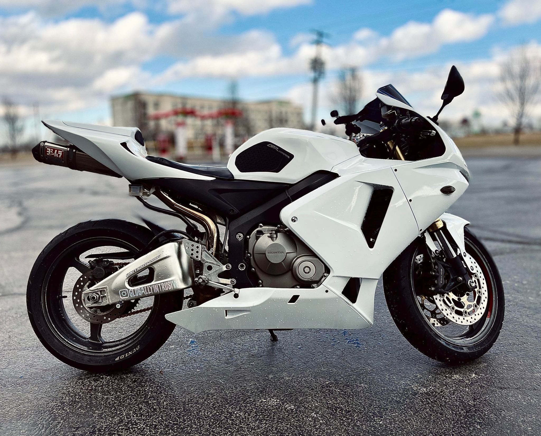 Fit for Honda CBR600RR 2005-2006 Injection White Fairing Kit ABS