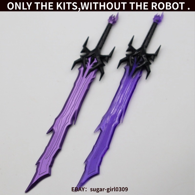 ABS injection Molded TFP Dark Star Saber Sword Upgrade Kit 5mm