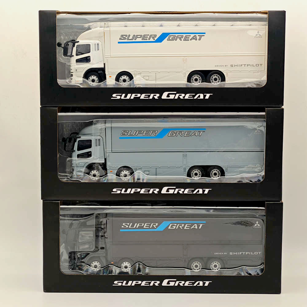FUSO SUPER GREAT 1/43 ミニカー for Mitsubishi for FUSO for Super Great White 1:43 Truck Pre