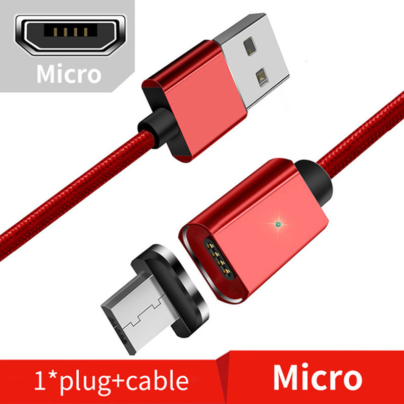 Magnetisches Typ C-Kabel Schnellladegerät Micro USB Ladedaten für Samsung Xiaomi_voghion.com