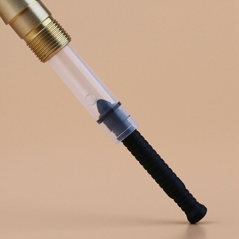 thumbnail image 2 of MAJOHN Brass Fountain Pen – Iridium Fine Nib 0.5mm, Multicolor Ink, Gift-Ready 2 of 6