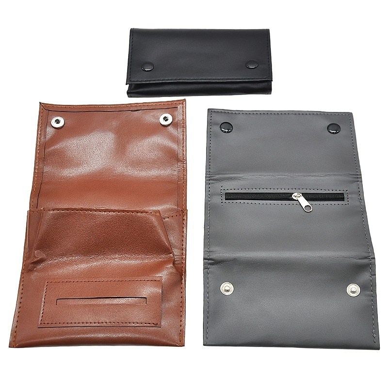 Mix and match colors Pack of 2 Portable Tobacco Pouch with Waterproof Liner 