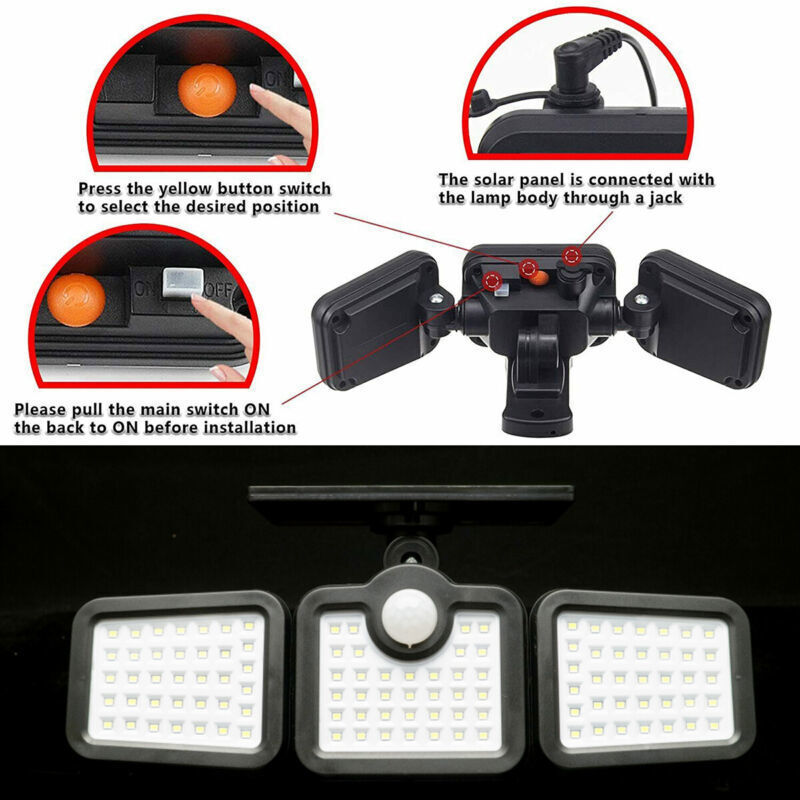 Three lighting modes