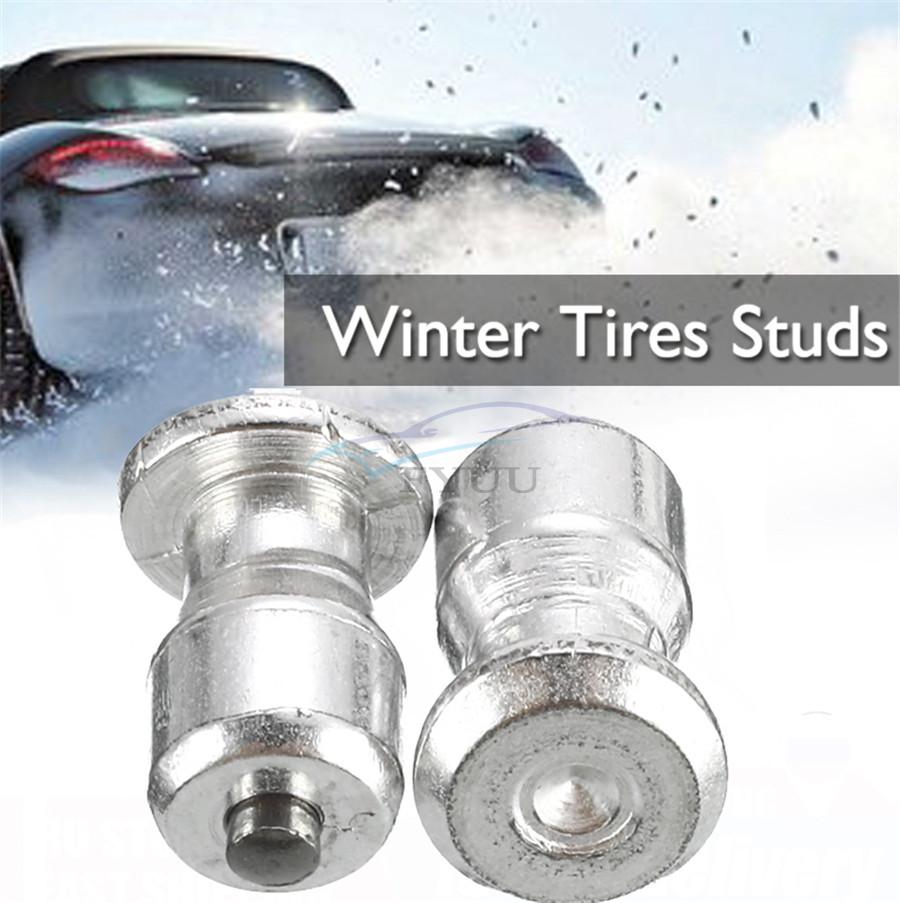 100PCS Winter Universal Car Motorcycle Tire Studs Snow Chain Studs 812