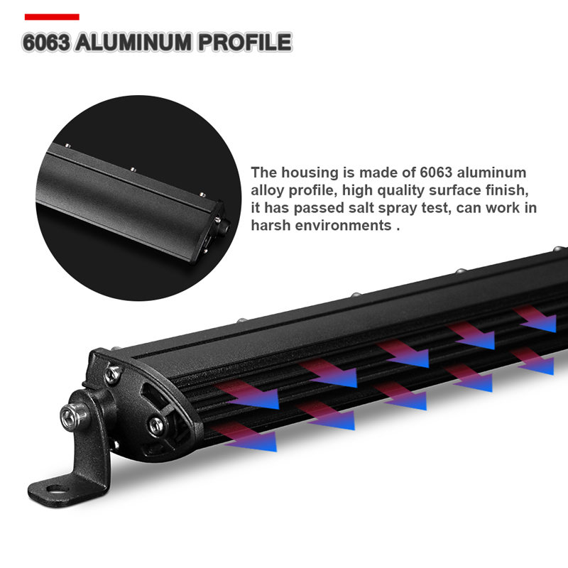 5D Optical Single Row 40inch 150W Slim LED Light Bar Lamp Boat Truck CREE 42//43/"