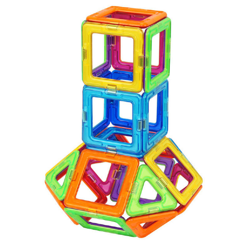 Magnetic Building Blocks Construction 