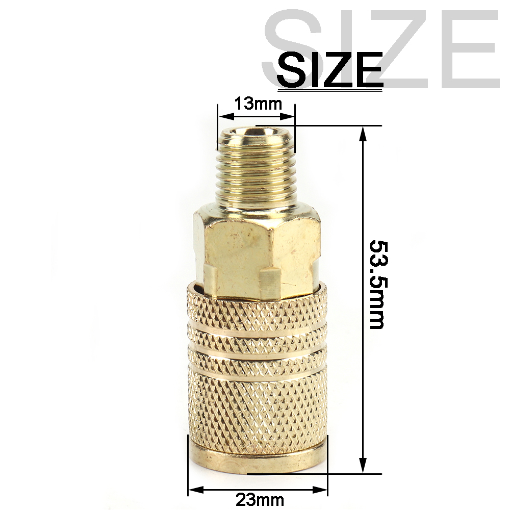 1/4NPT Brass Air Tool Couplers – American Quick Coupler – Choose 2,4, Or 8 Pack – Female Thread