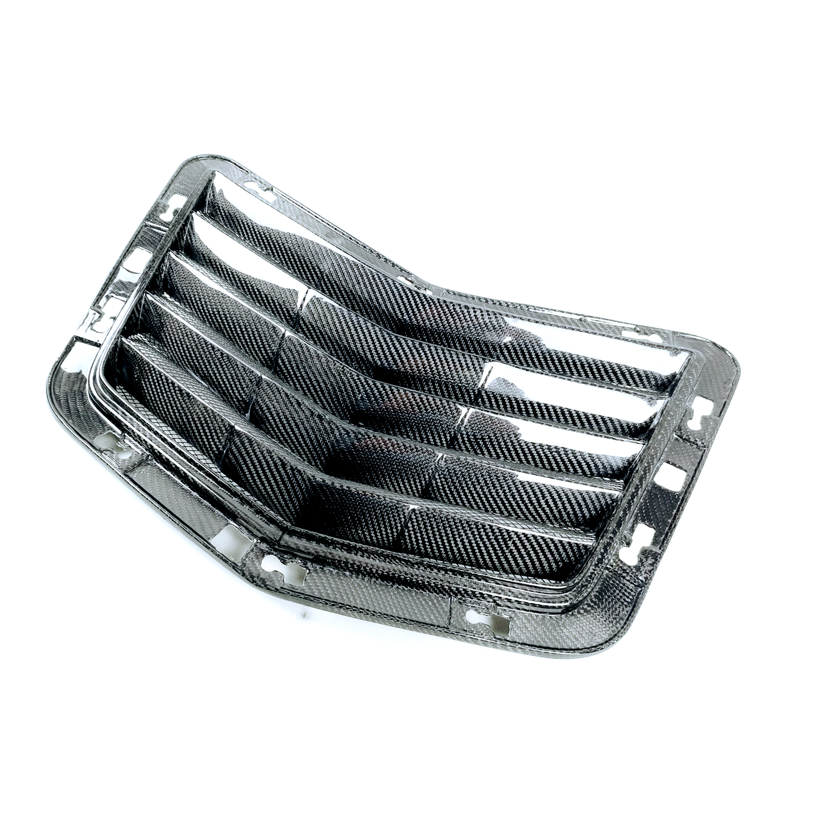 Cache Capot Avant Ventilé Fibre Carbone Pour Corvette C7 ZR1 2019 - Neuf, Installation Facile