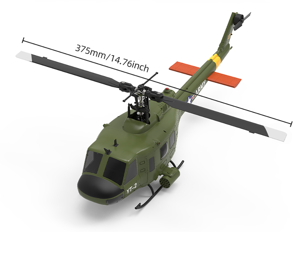 YUXIANG UH-1 RC Helicopter F07 RTF 2.4G 6CH 6-axis Gyro Remote