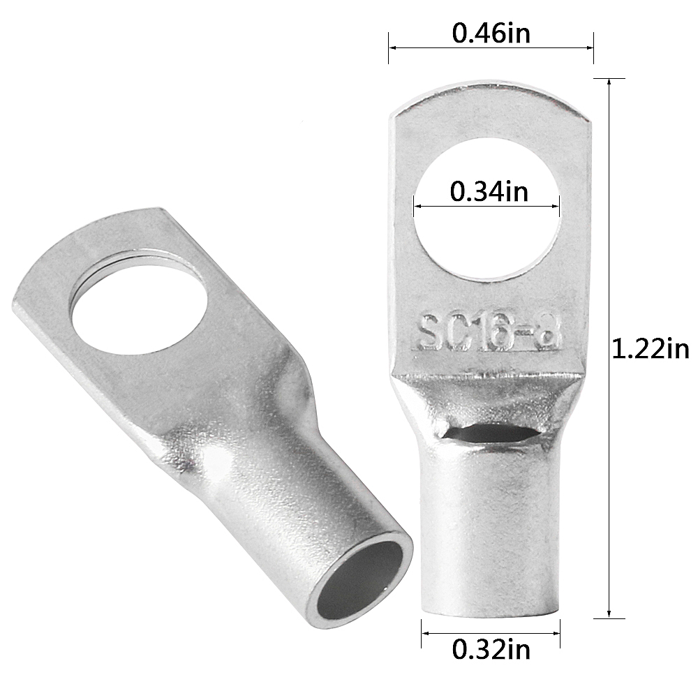 BM 80560 16mm² Insulated Copper Shock Connector – Tinned, Nylon Insulation, 300V Max 4 thumbnail image