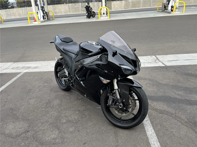 2007-2008 Kawasaki ZX6R 636 Silver ABS Injection Plastic