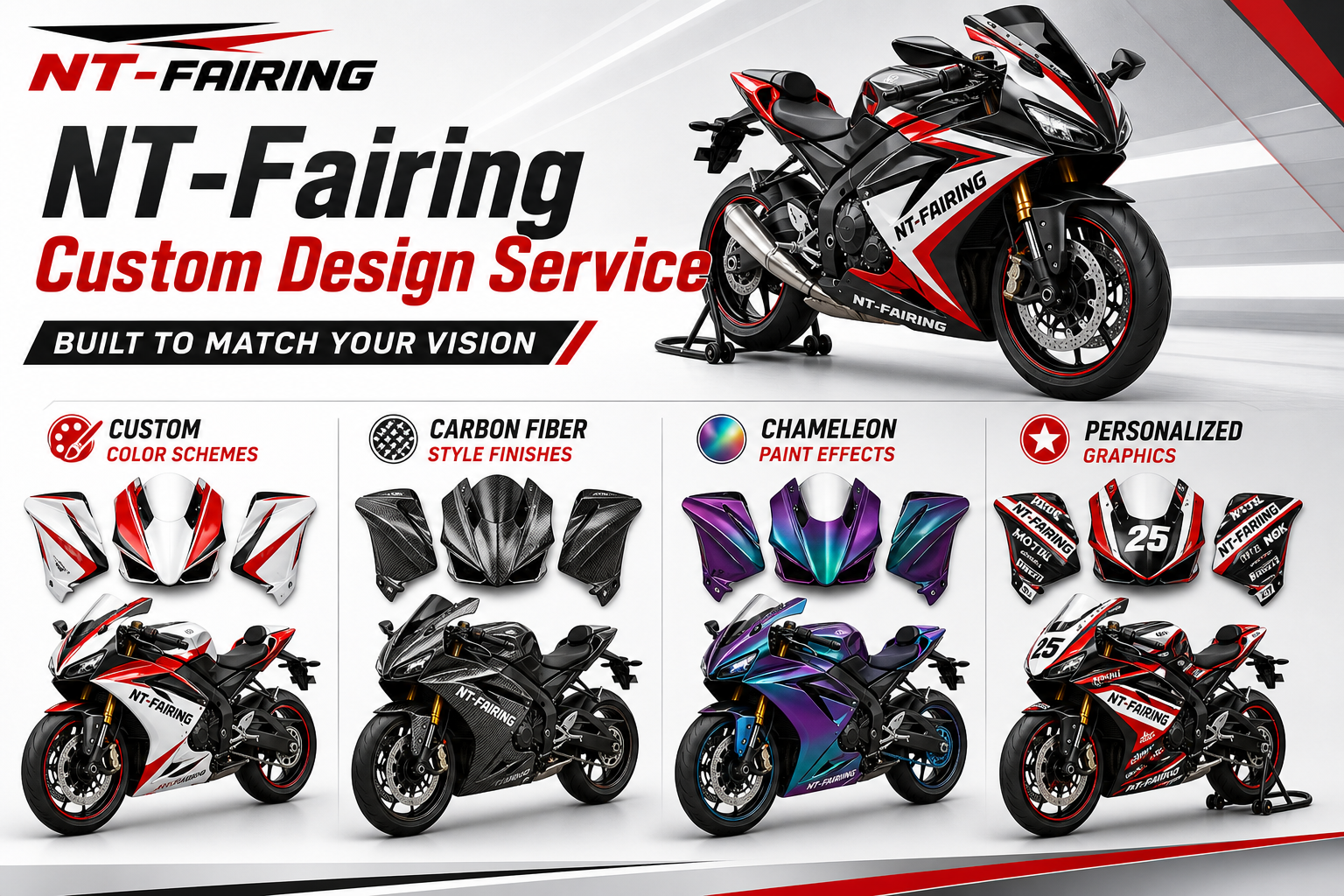 CBR600RR 2007-2008 年外装セット 2007-2008 Honda CBR600RR ABS