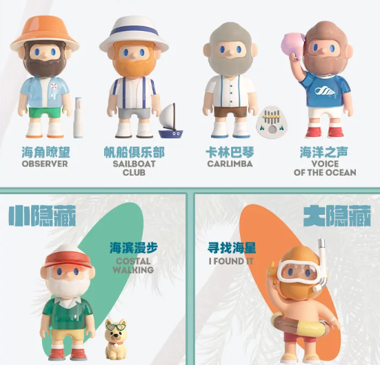 F.UN FARMER BOB Summer Island Series Confirmed Blind Box