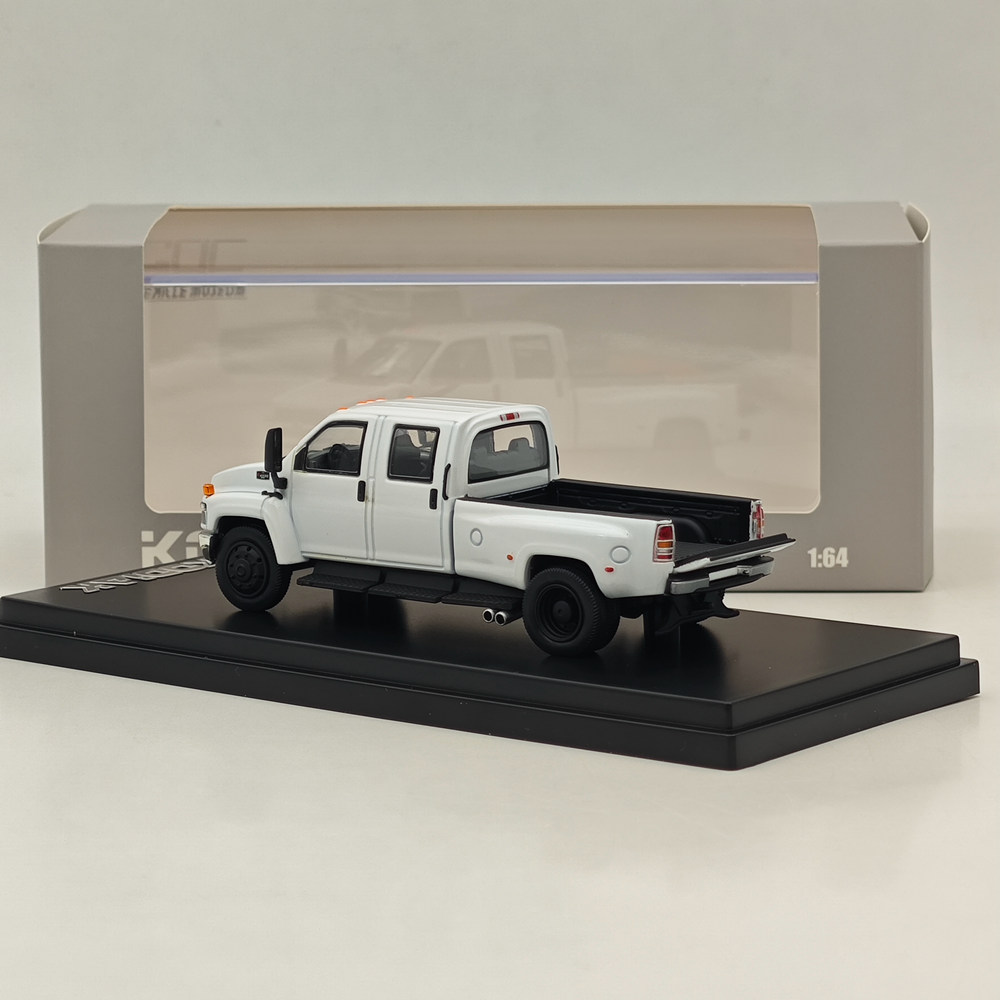 GOC 1/64 Chevrolet Kodiac & GMC Topkick C4500 Pickup White