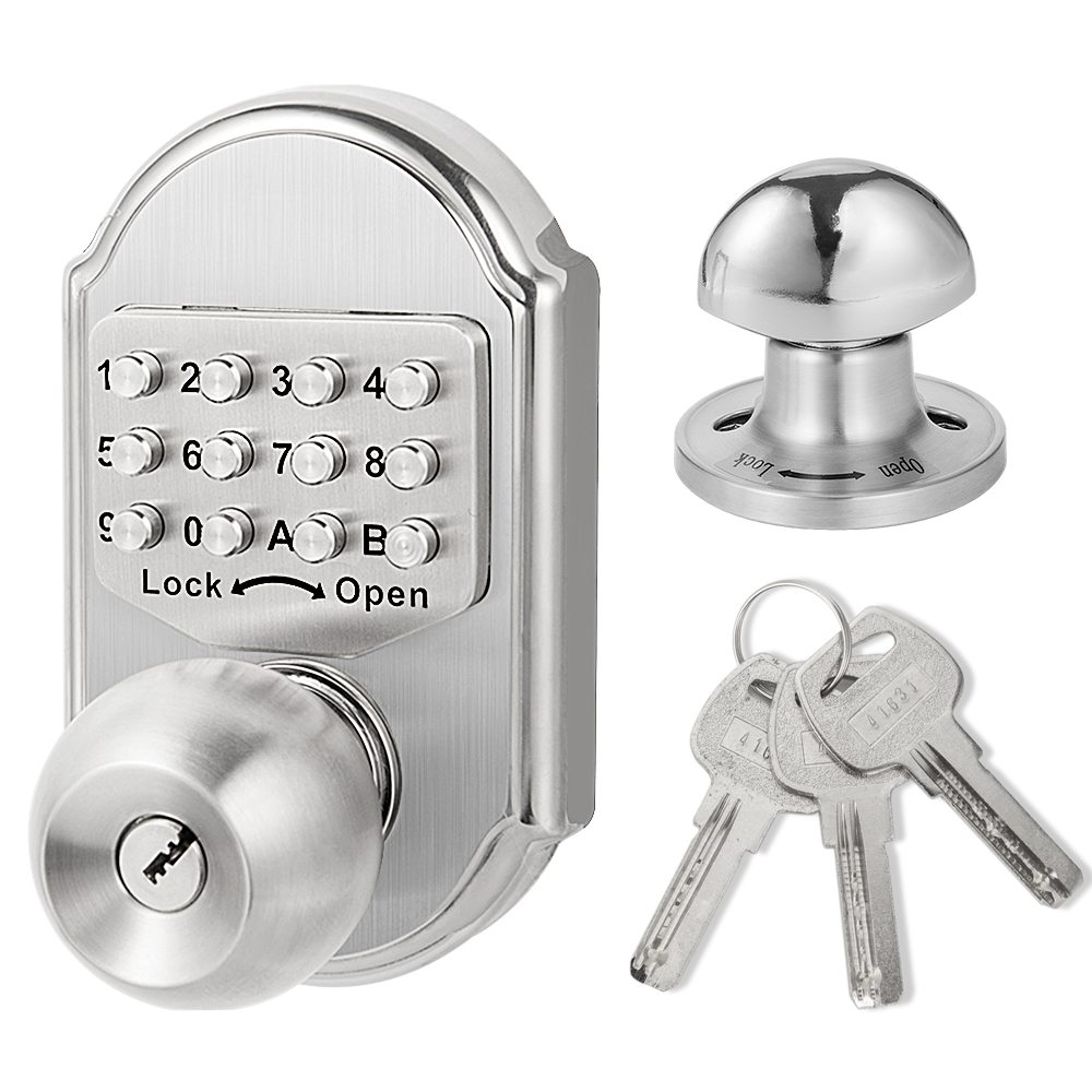 mechanical keyless door lock