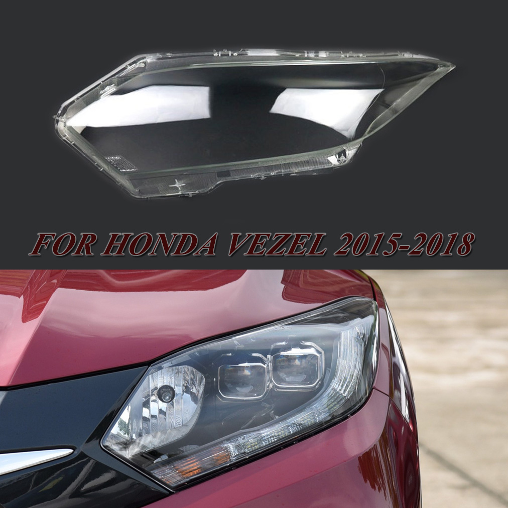 Fit For Honda Vezel 2015-2018 Left Clear Headlamp Headlight Cover