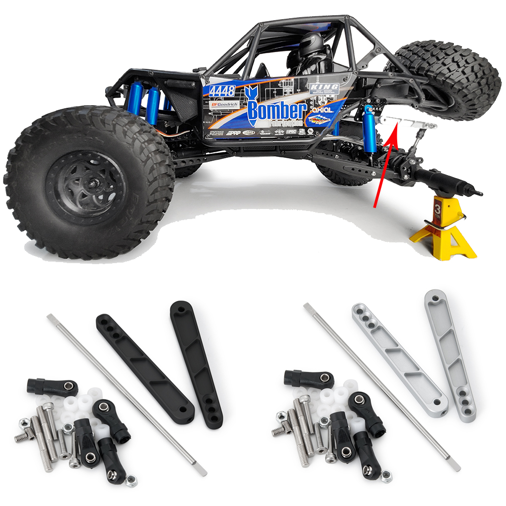 For 1:10 RC Axial Wraith RR10 90048 Bombers Alloy Metal Rear Anti