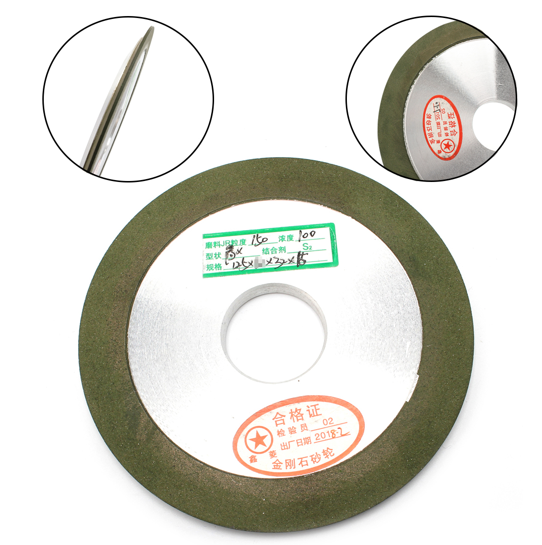 Free Shipping 125mm Diamond Grinding Wheel Grit 150 Cutter Tool Grinder