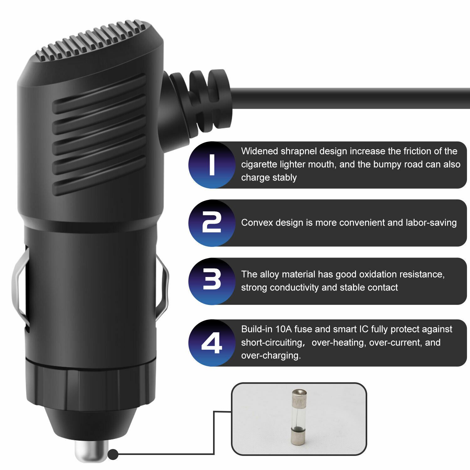 24 volt to 12 volt cigarette lighter adapter Dual USB Car Cigarette Lighter Charger 3 Way Socket Splitter DC 12/24 V  Adapter
