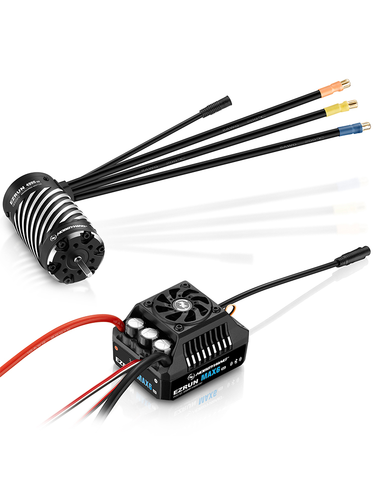 HOBBYWING EZRUN MAX6 G2 ESC Brushless 3-8S Lipo Motor Set