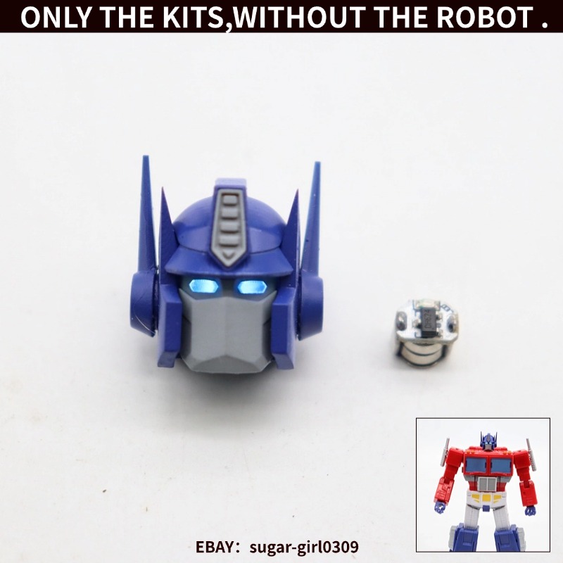 Shockwave Lab SL-198 Exhaust & SL-200 LED Light Kit For SS86 Optimus Prime