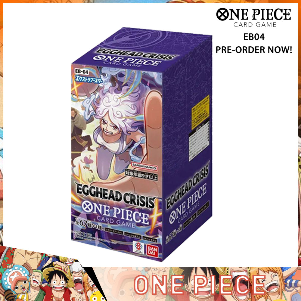 Pre Order] ONE PIECE Card Game EB-04 Egghead Crisis Booster Box