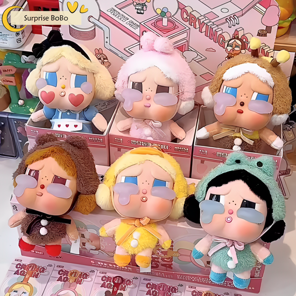 Amazon.com: POP MART Crybaby Crying Again Series Figures