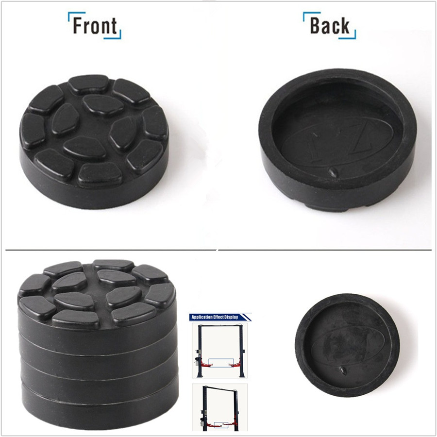 4 X 130mm Round Car Auto Truck Hoist Lift Accessories Rubber Arm Pads
