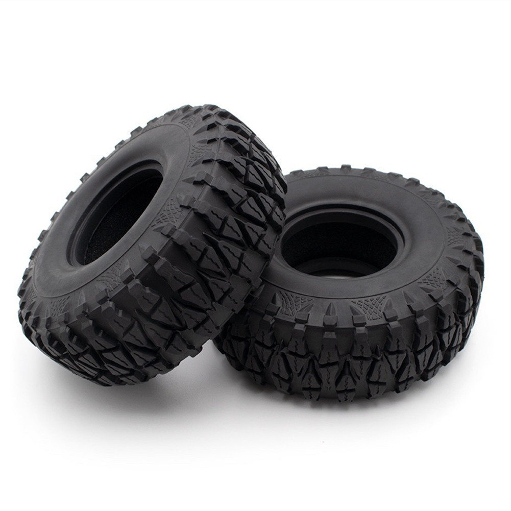 TsoLay 8 Neumáticos De Goma 1.9 Pulgadas – 96x40 Mm Para 1/10 RC Crawler – Compatibles Con TRX4, Axial SCX10 III Y AXI03007 – Incluyen Insertos De Espuma