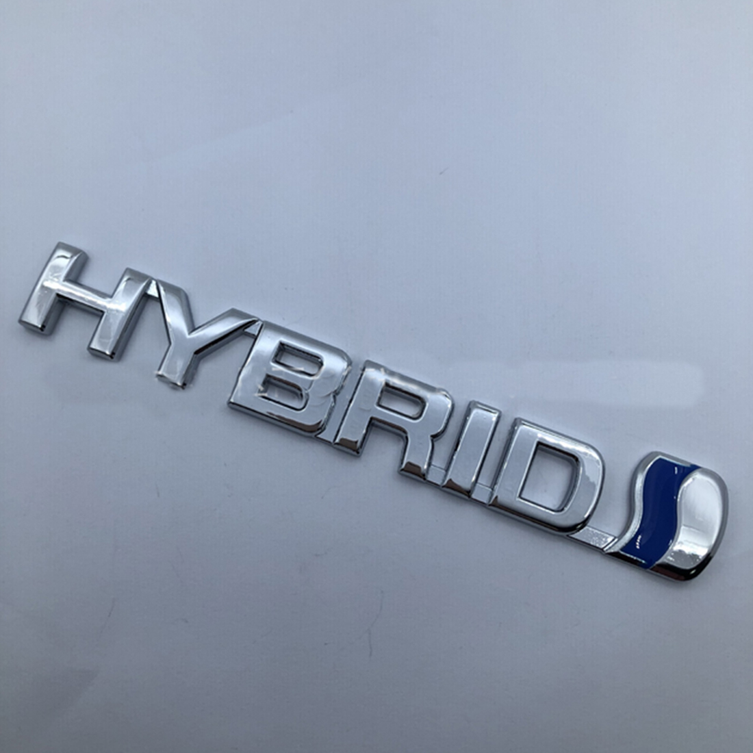 Hybrid For Toyota Badge Decals Emblem Chrome Logo Car Sticker Prius ...