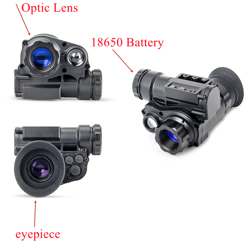 個人装備 NVG-10 NVG10 Night Vision Goggles Monocular 6x Zoom IP66 For Helmet