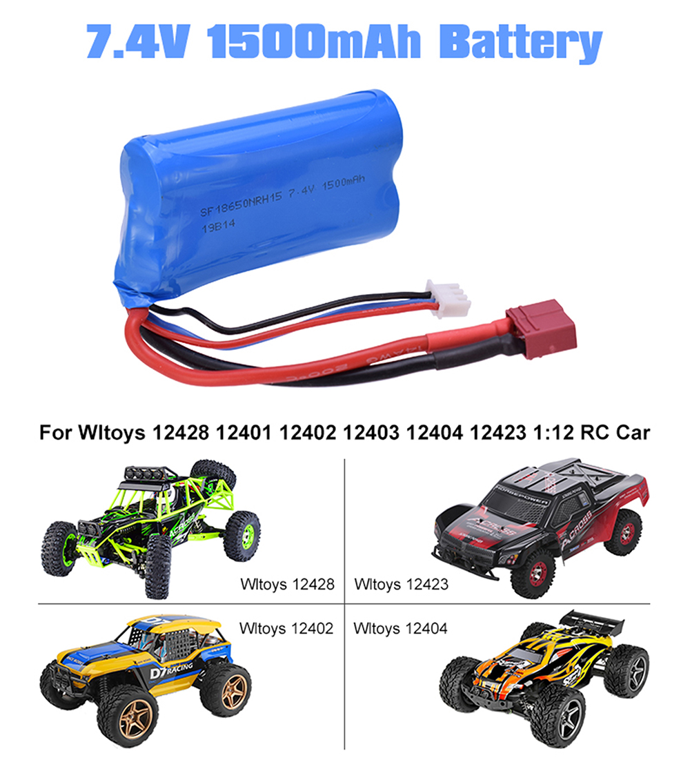 Wltoys 12428 Parts LiPo Battery Receiver Circuit Main Board